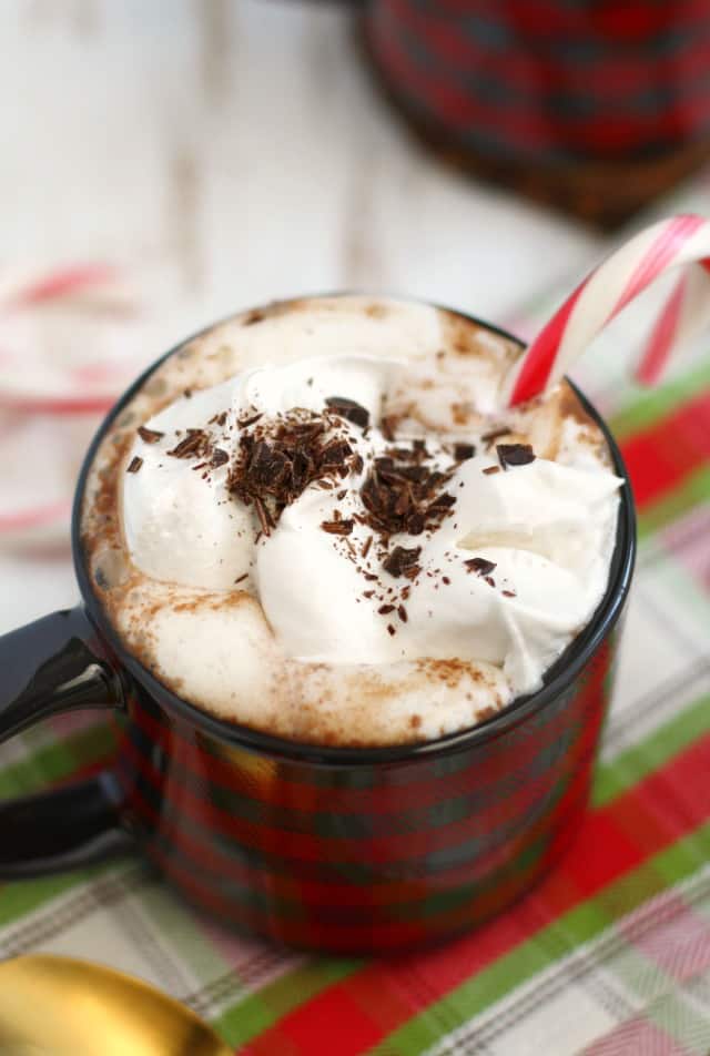 peppermint hot chocolate recipe