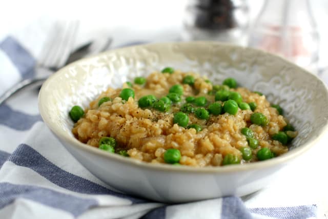dairy free brown rice risotto