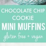 Easy and tasty chocolate chip cookie mini muffin recipe