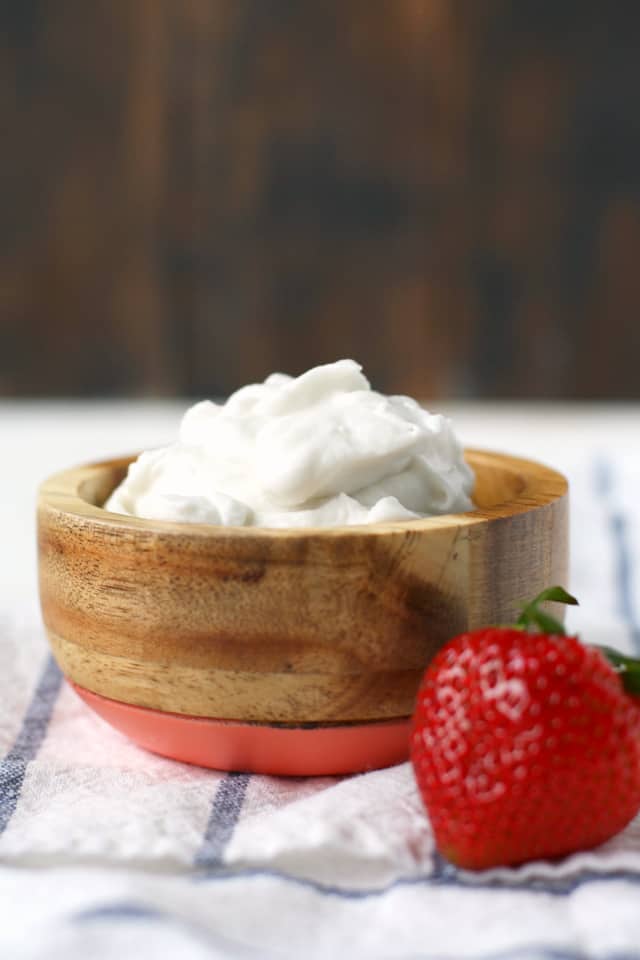 dairy free coconut whipped cream