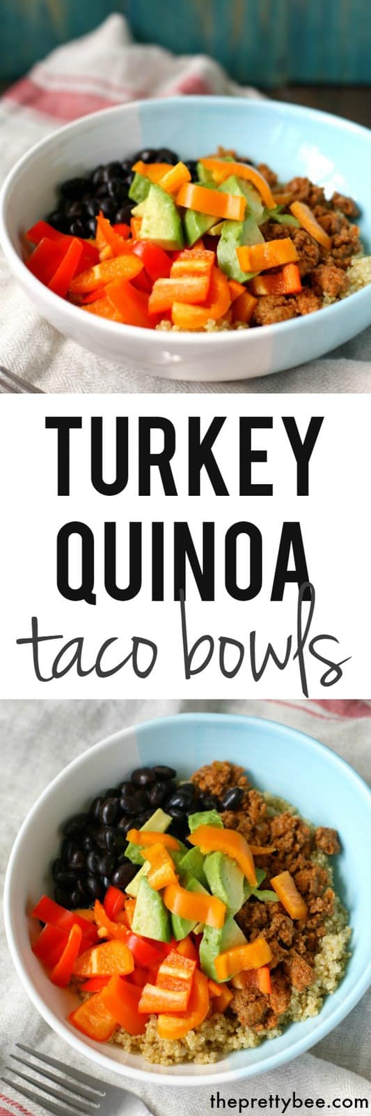 easy turkey taco bowls
