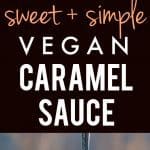 vegan caramel sauce recipe