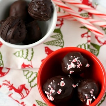 chocolate cookie truffle balls