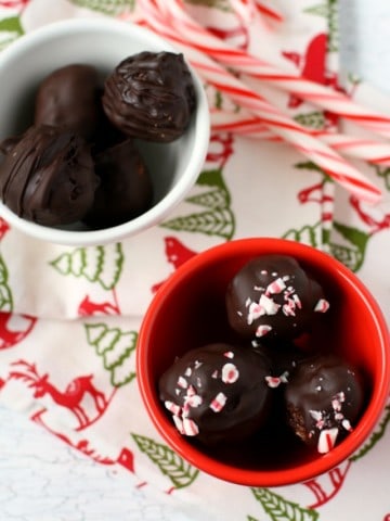chocolate cookie truffle balls