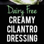 vegan creamy cilantro dressing