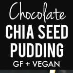 easy vegan chia pudding