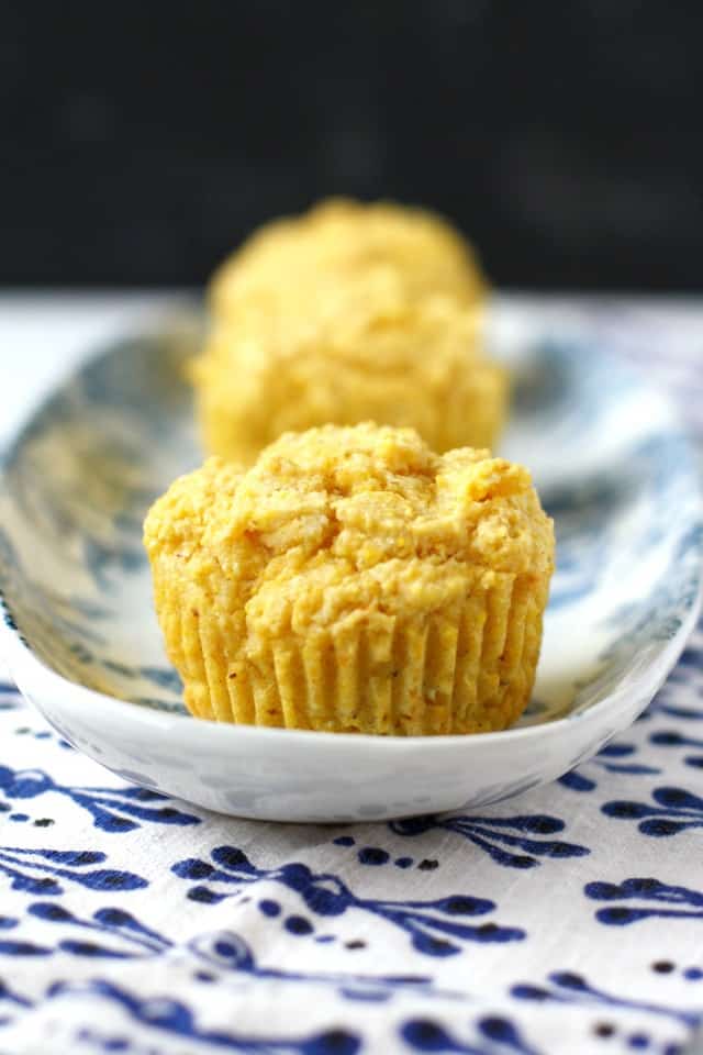 easy vegan corn muffins
