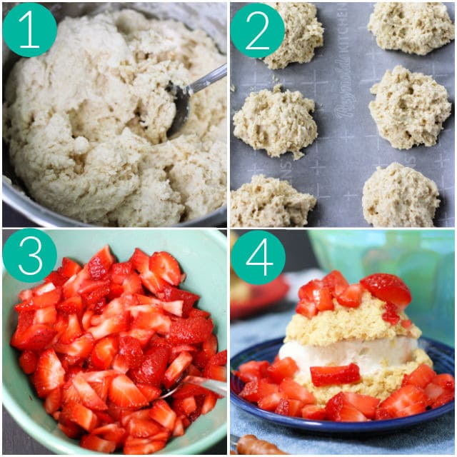 how to make vegan strawberry shortcake