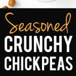 seasoned crunchy chickpea recipe