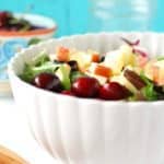summer salad with cherries