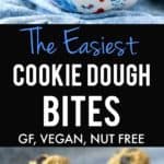 gluten free cookie dough bites