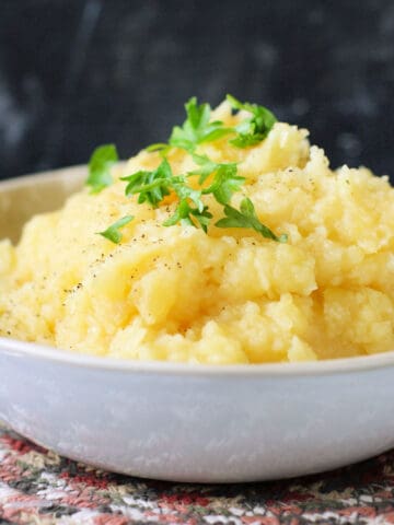 mashed potatoes made in the slow cooker