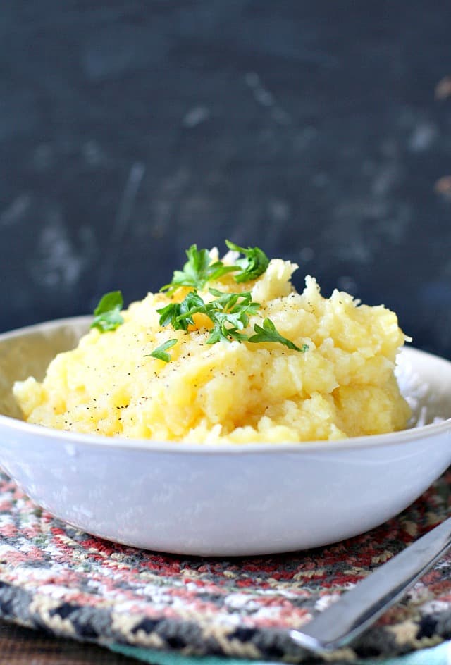 slow cooker mashed potatoes