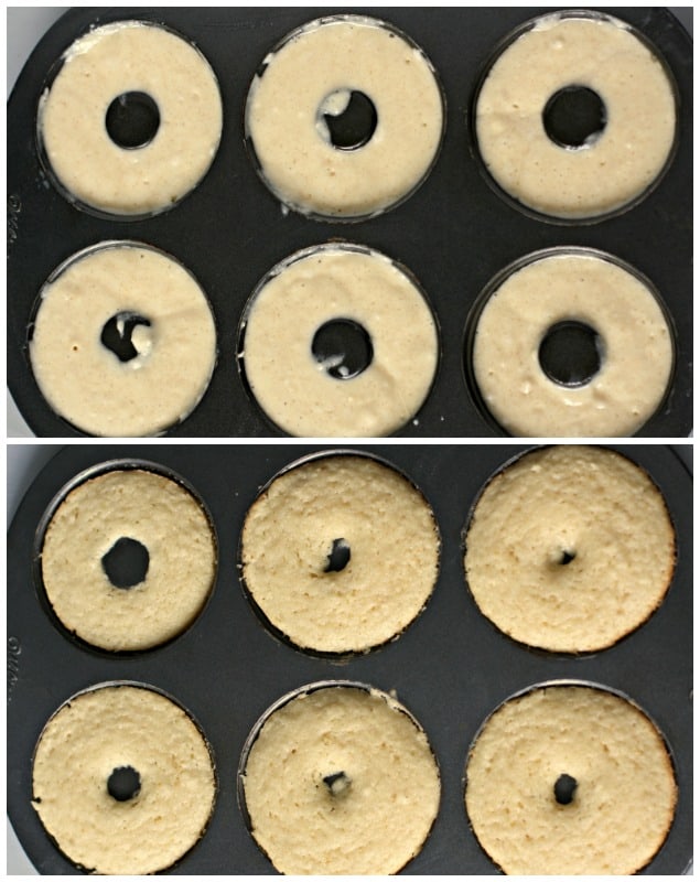 donuts in donut pan