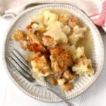 cauliflower casserole with breadcrumbs