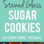allergy friendly stained glass cookies