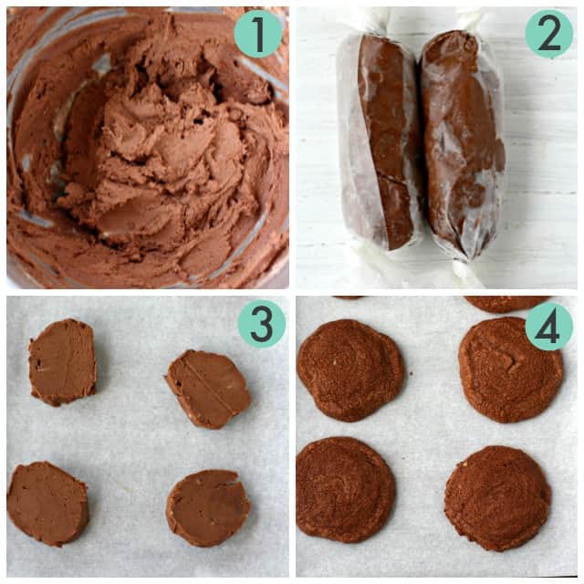 how to make chocolate shortbread