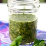 the easiest herbal green sauce