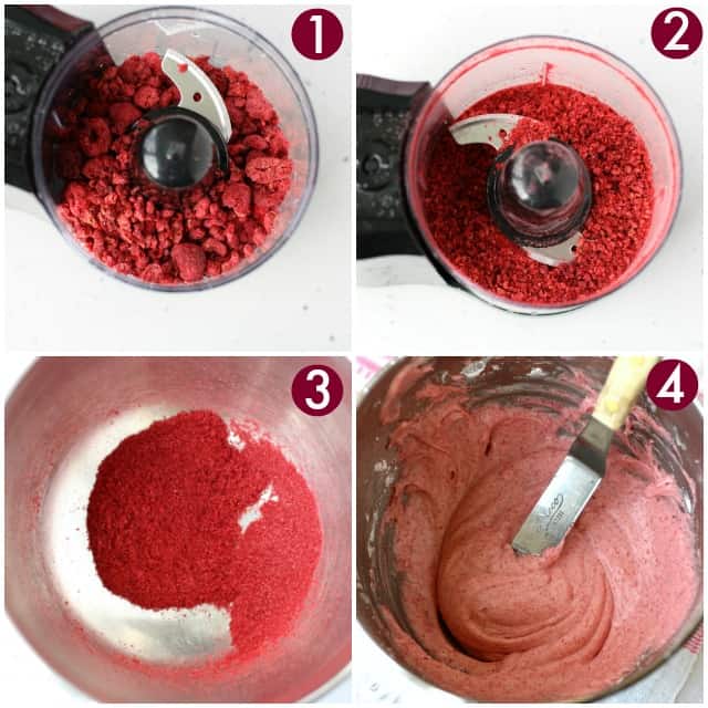 how to make raspberry frosting