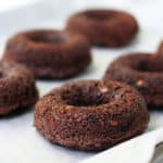 vegan chocolate donuts