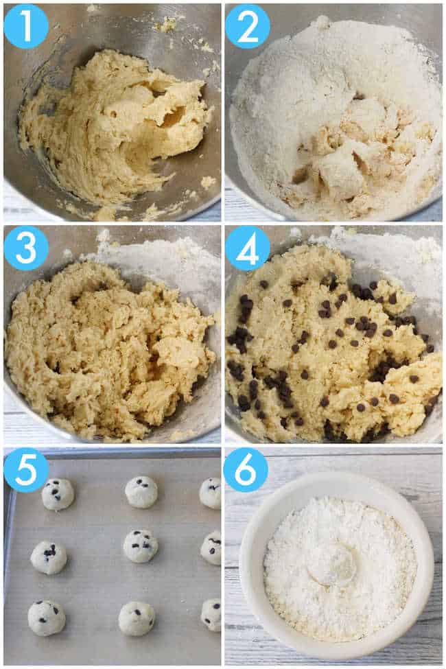how to make snowball cookies step by step