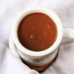 coconut cream hot chocolate