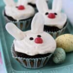 gluten free vegan bunny cupcakes for easter
