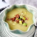 potato leek soup without dairy