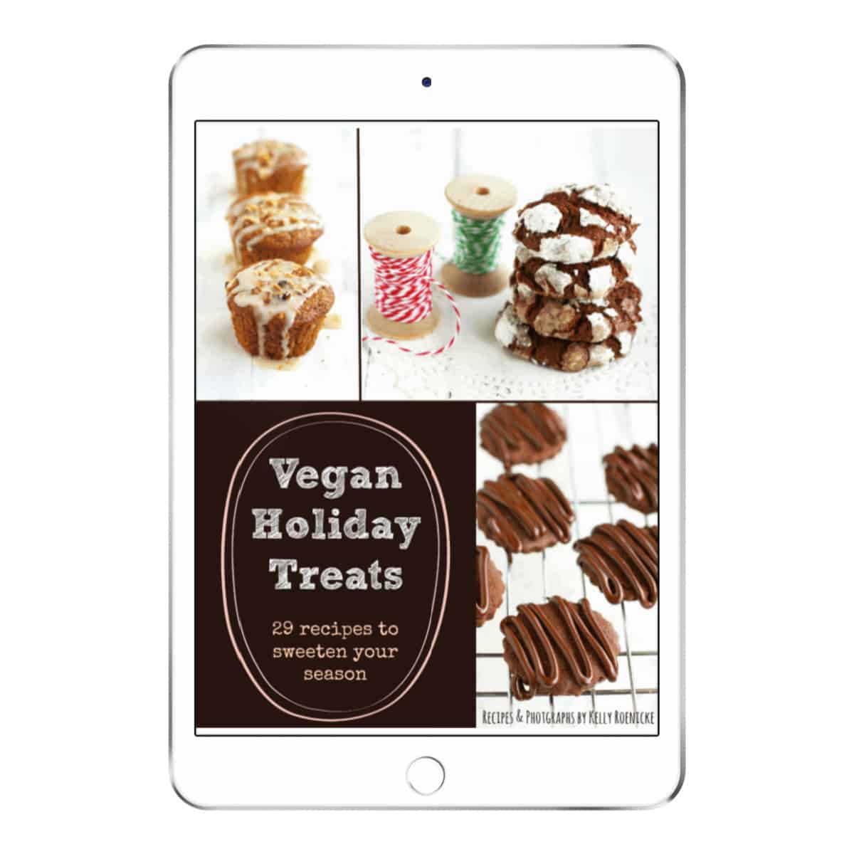 vegan holiday baking ebook