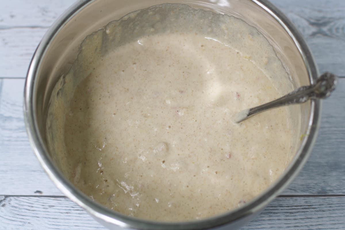 batter after mixing
