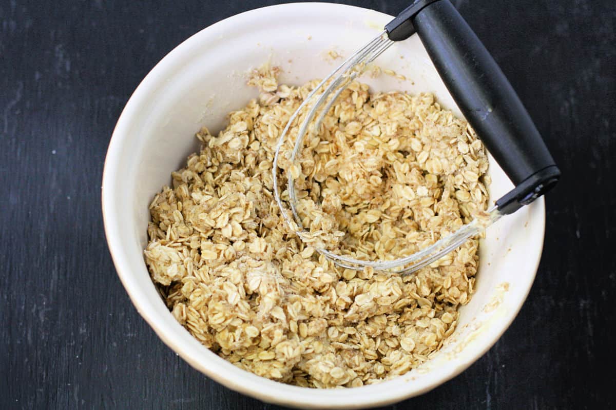 oat topping mixture