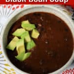 easy black bean soup