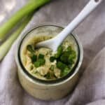 vegan green onion garlic butter
