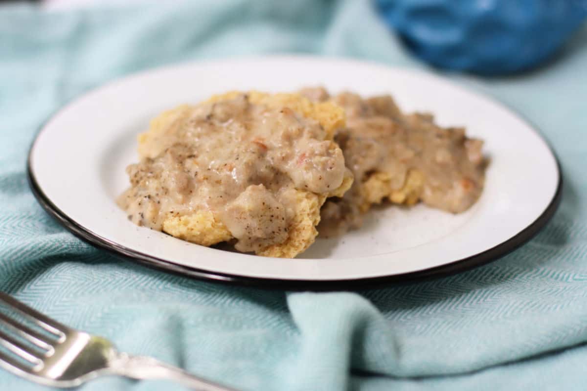 dairy free biscuits and gravy