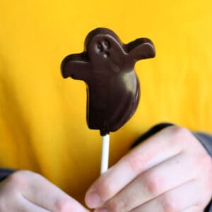 dairy free chocolate lollipop