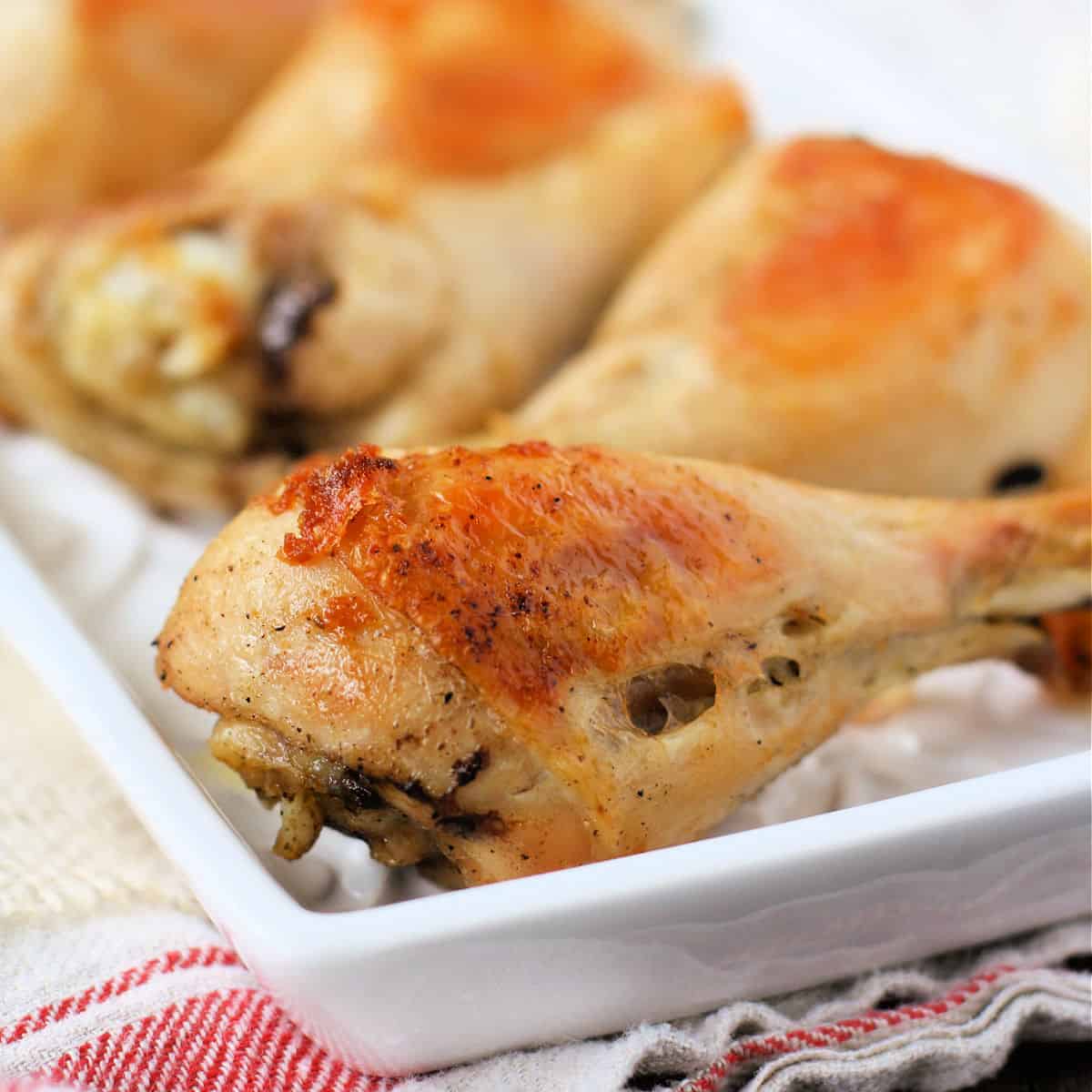 Easy Oven Roasted Chicken Legs The Pretty Bee