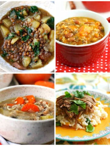 collection of healthy slow cooker recipes