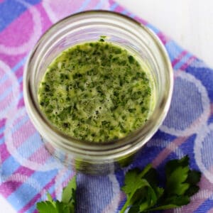easy green herb sauce