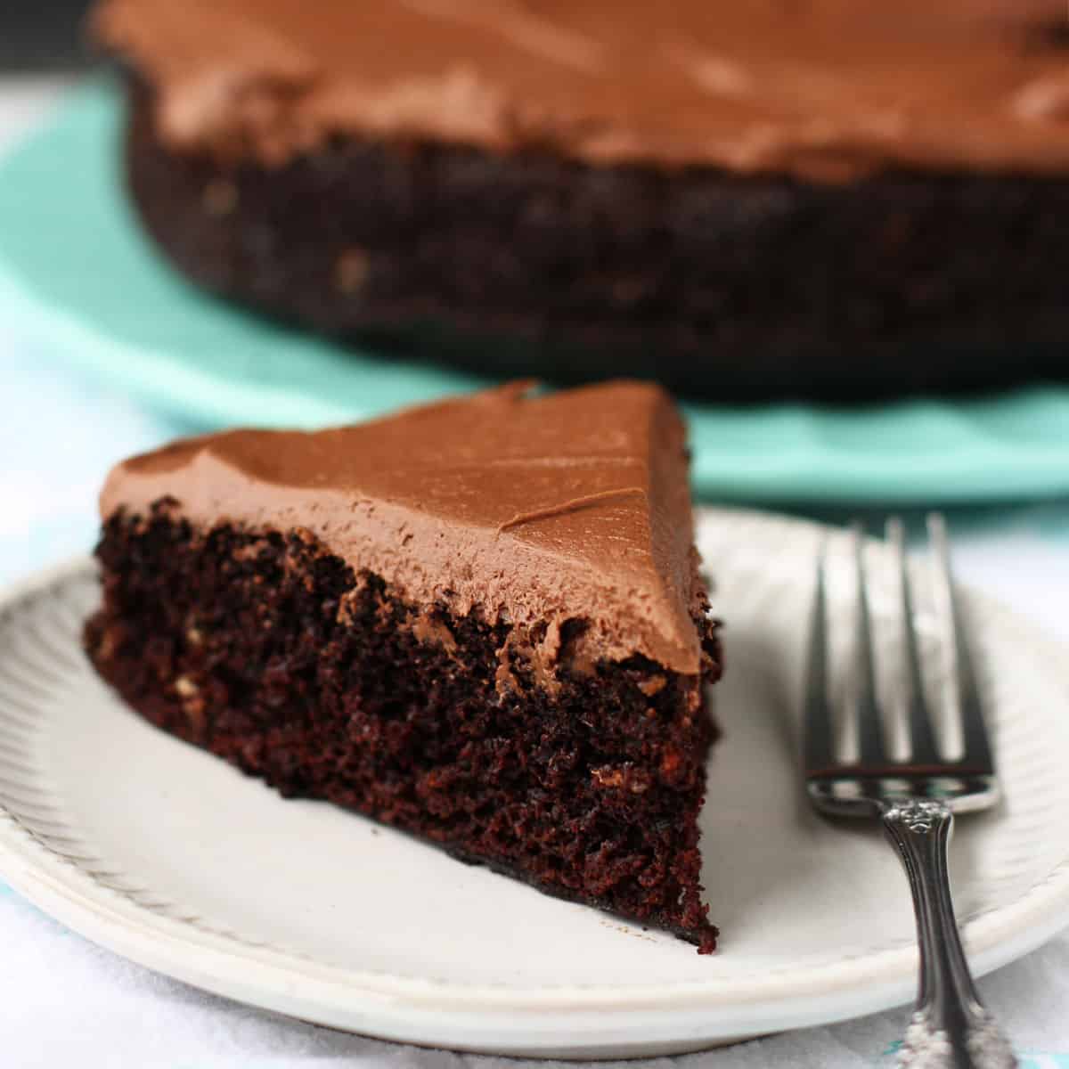 Egg-free, Dairy-free Chocolate Cake - Belle of the Kitchen