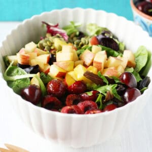 michigan salad with cherries and apples