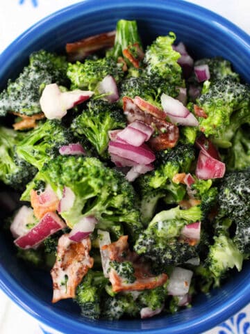 broccoli salad with bacon (1)