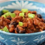 chili with ground turkey and beans