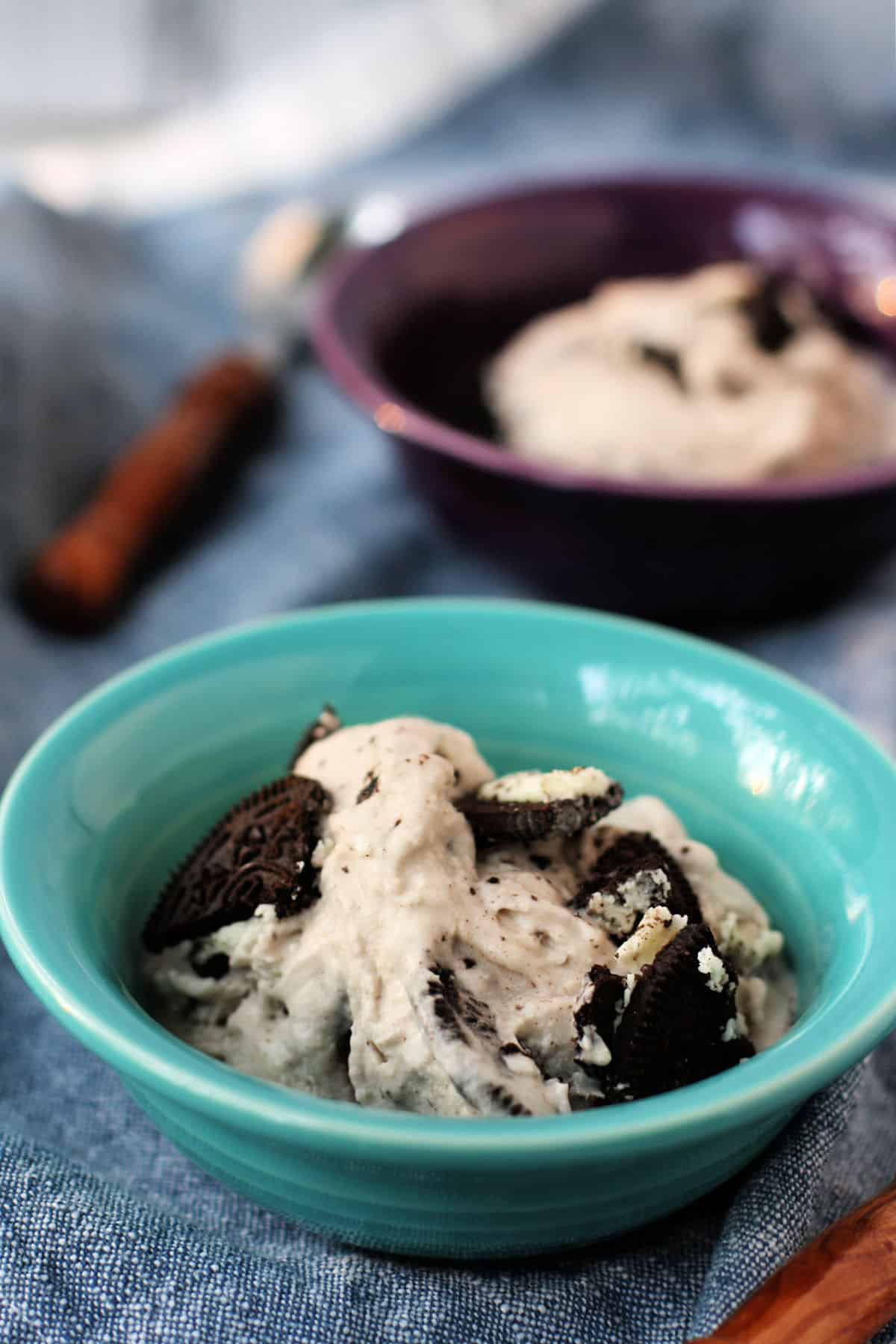 dairy free oreo cookie ice cream