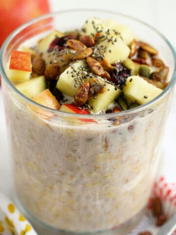 easy dairy free overnight oatmeal