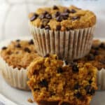easy vegan gluten free pumpkin muffins