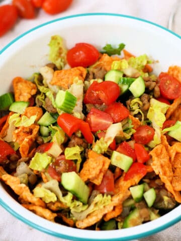 easy vegan taco salad