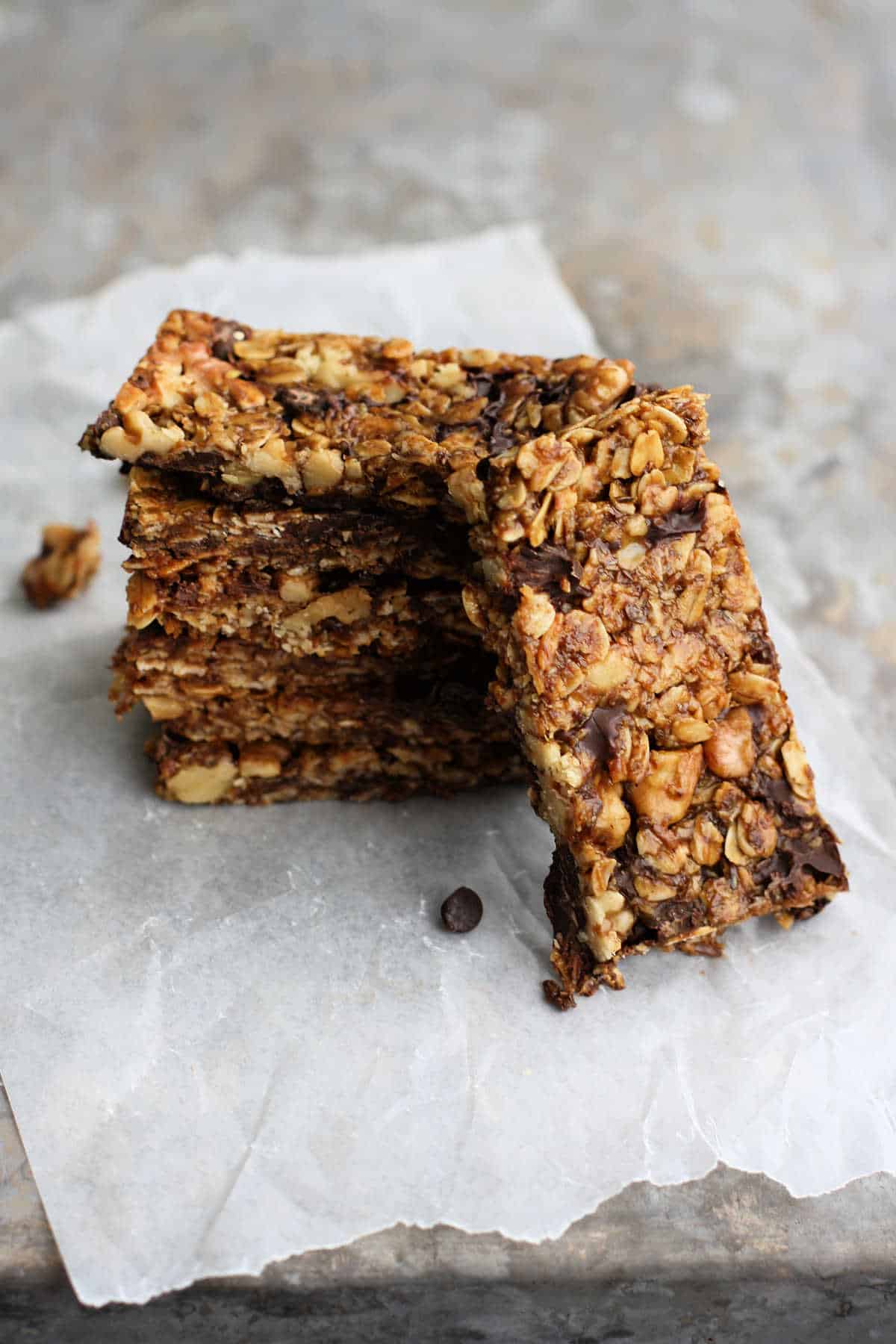 gluten free granola bars with nuts