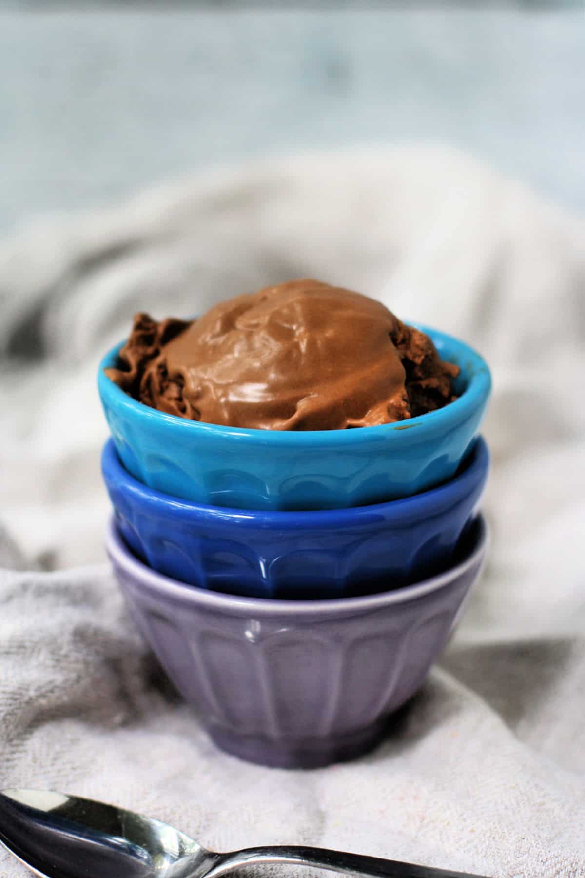 homemade vegan chocolate ice cream