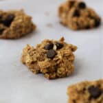 oatmeal breakfast cookies on baking sheet