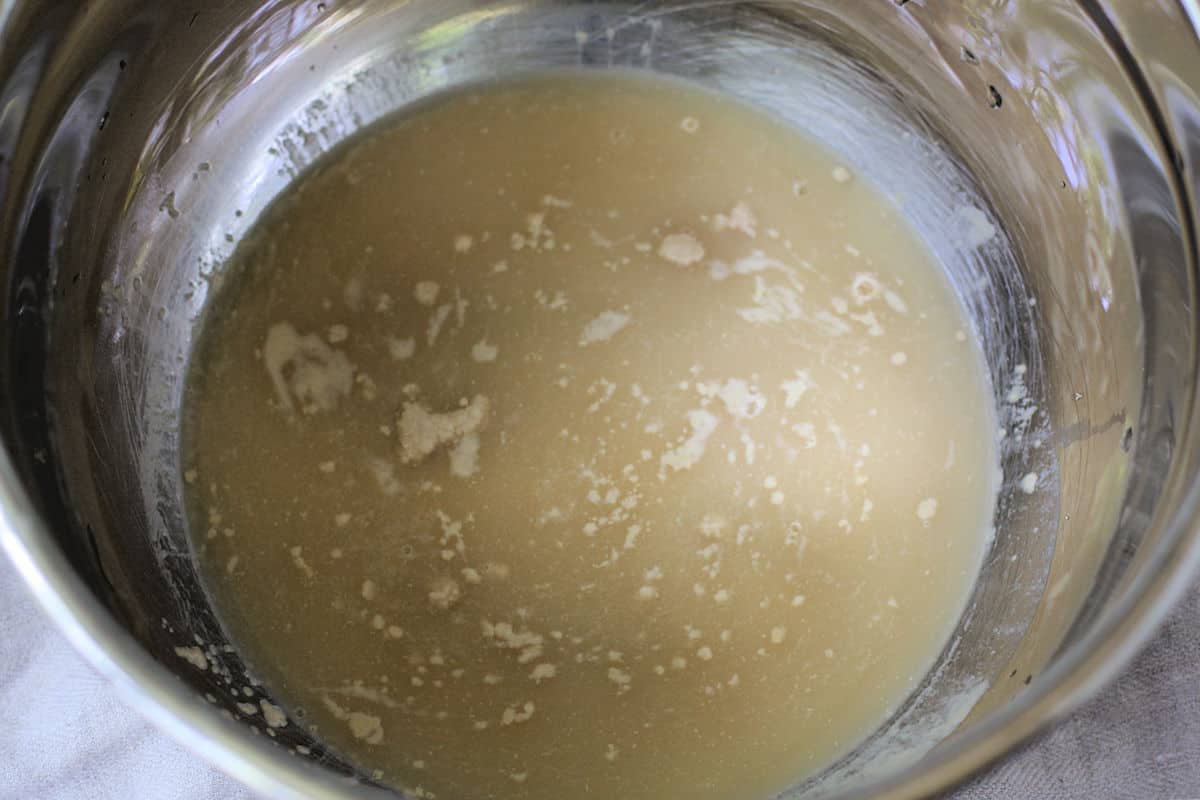 quick rise yeast in water
